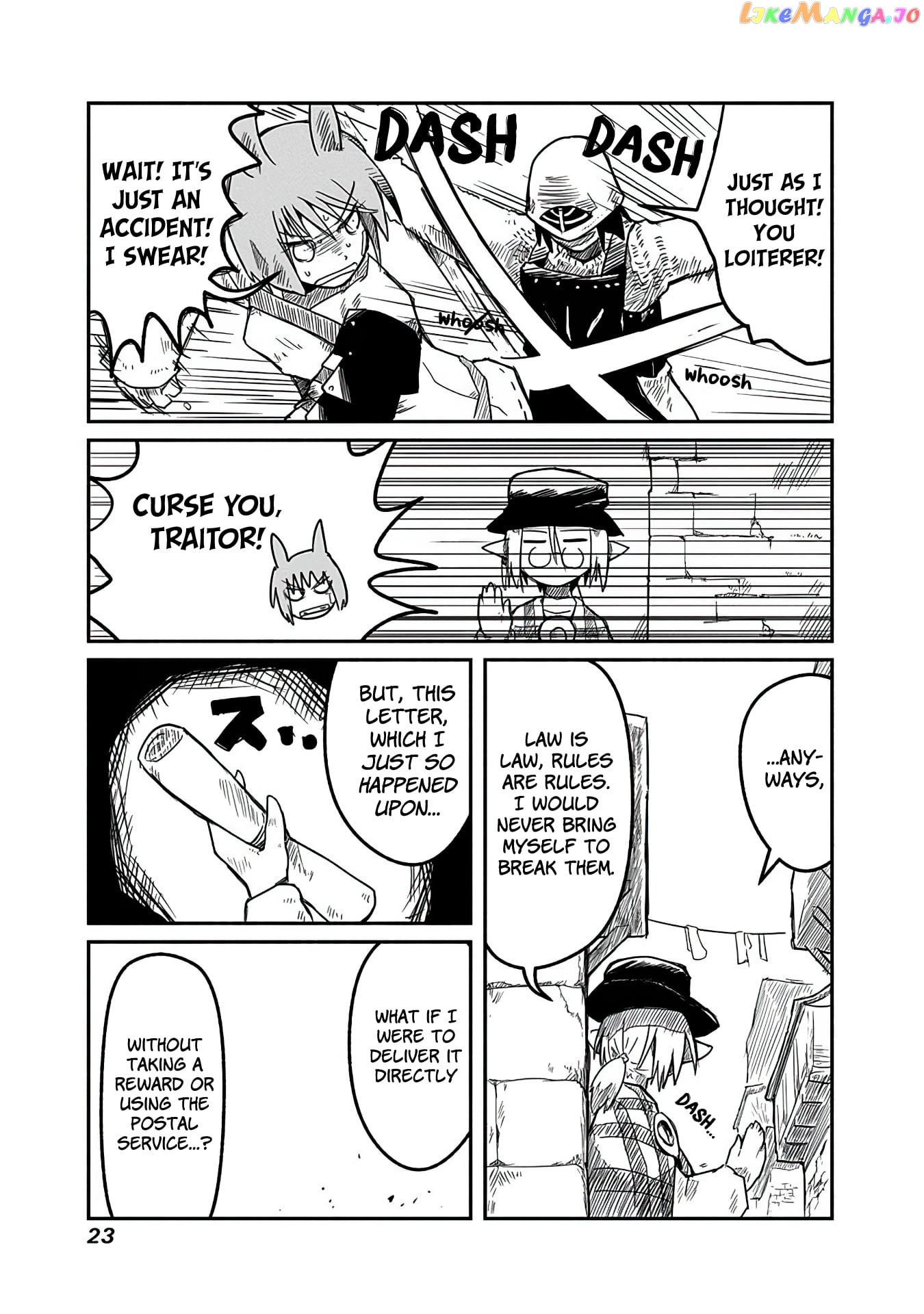 The Dragon, the Hero, and the Courier chapter 8 - page 23