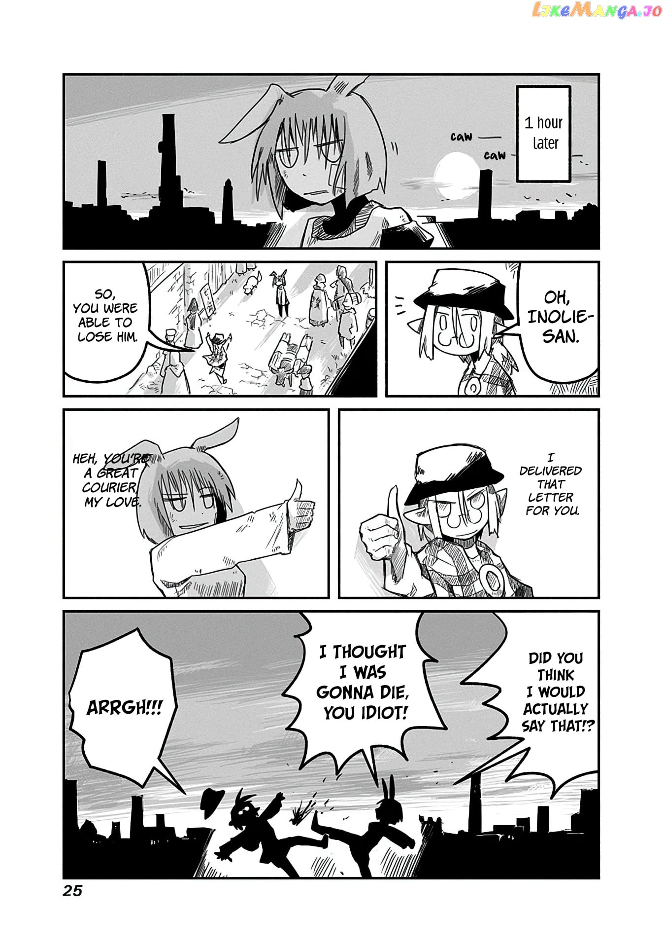 The Dragon, the Hero, and the Courier chapter 8 - page 25