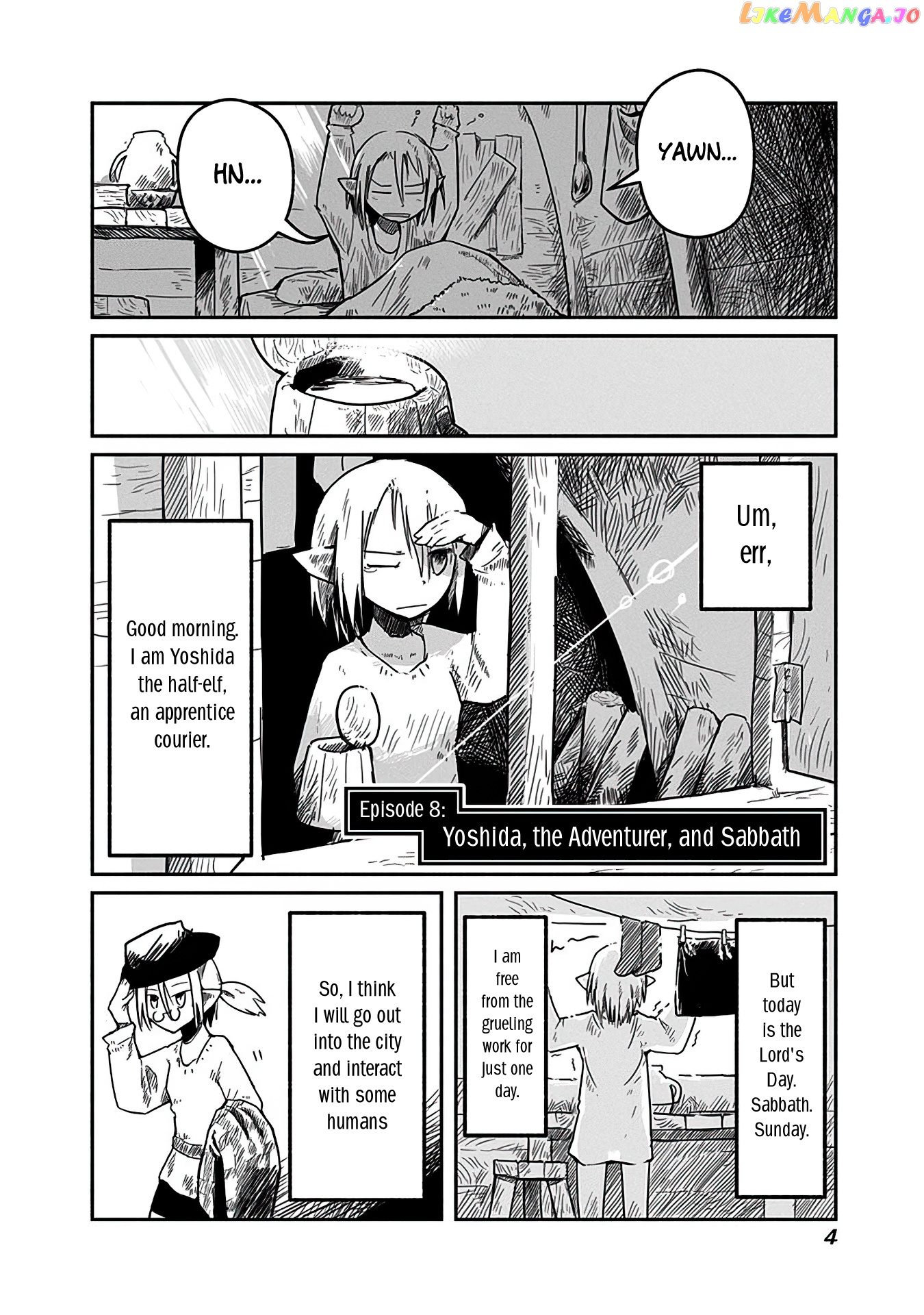 The Dragon, the Hero, and the Courier chapter 8 - page 4