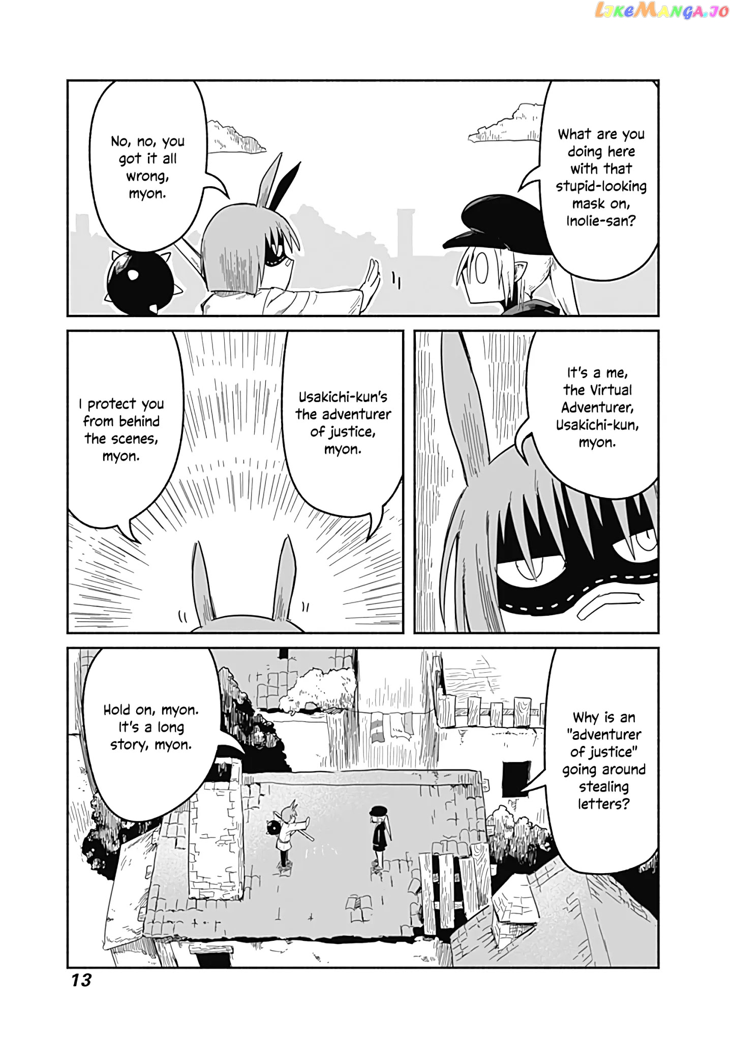 The Dragon, the Hero, and the Courier chapter 27 - page 14