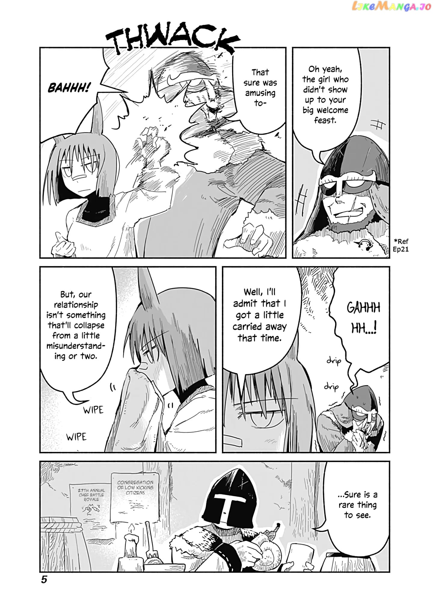 The Dragon, the Hero, and the Courier chapter 27 - page 6