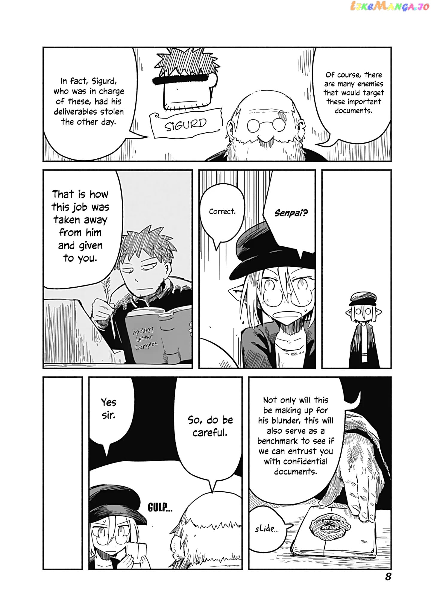 The Dragon, the Hero, and the Courier chapter 27 - page 9
