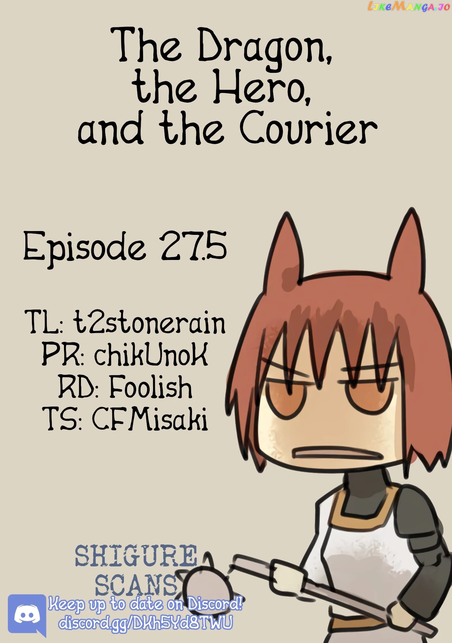 The Dragon, the Hero, and the Courier chapter 27.5 - page 1