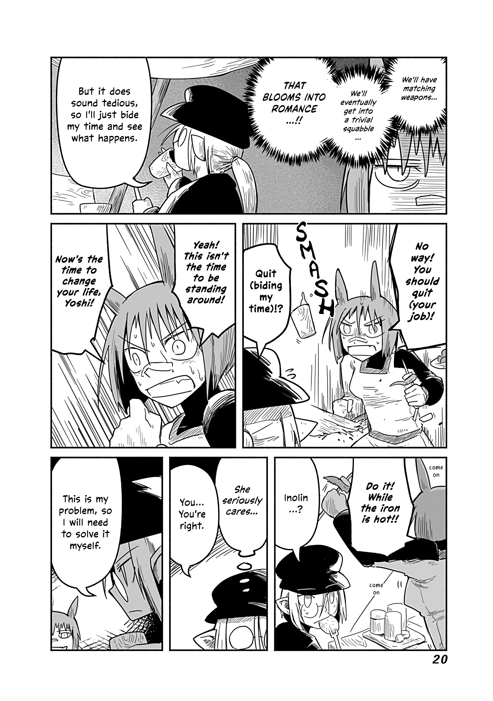 The Dragon, the Hero, and the Courier chapter 21 - page 21