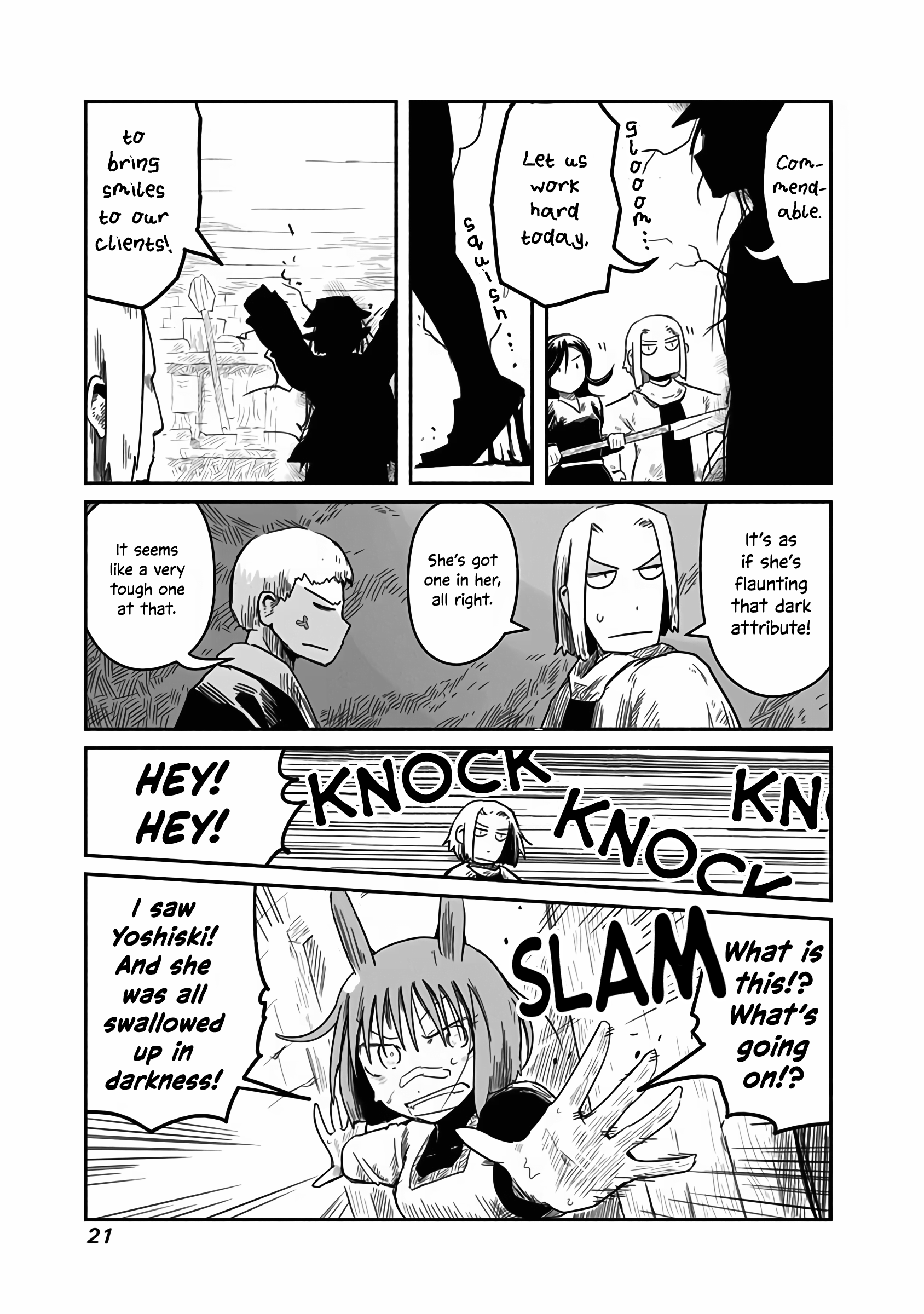 The Dragon, the Hero, and the Courier chapter 15 - page 21