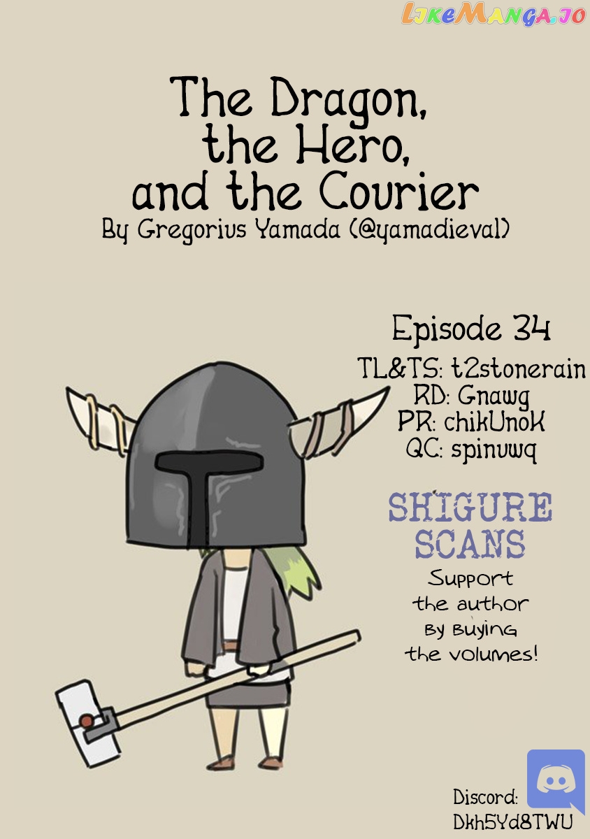 The Dragon, the Hero, and the Courier chapter 34 - page 1