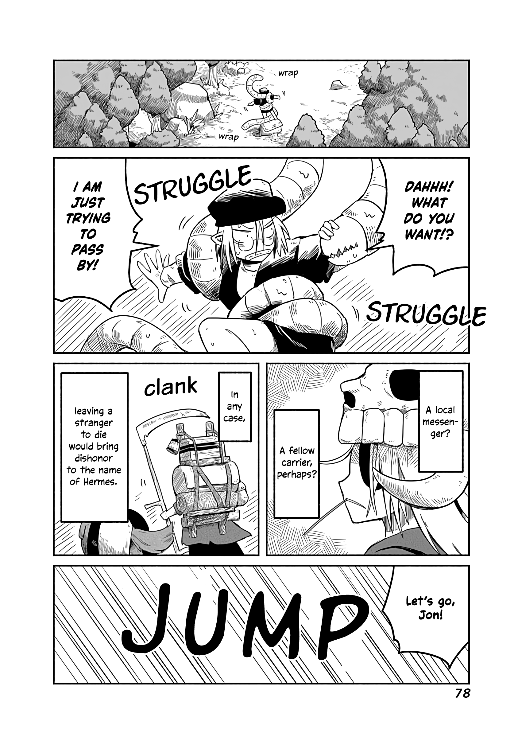 The Dragon, the Hero, and the Courier chapter 23 - page 3