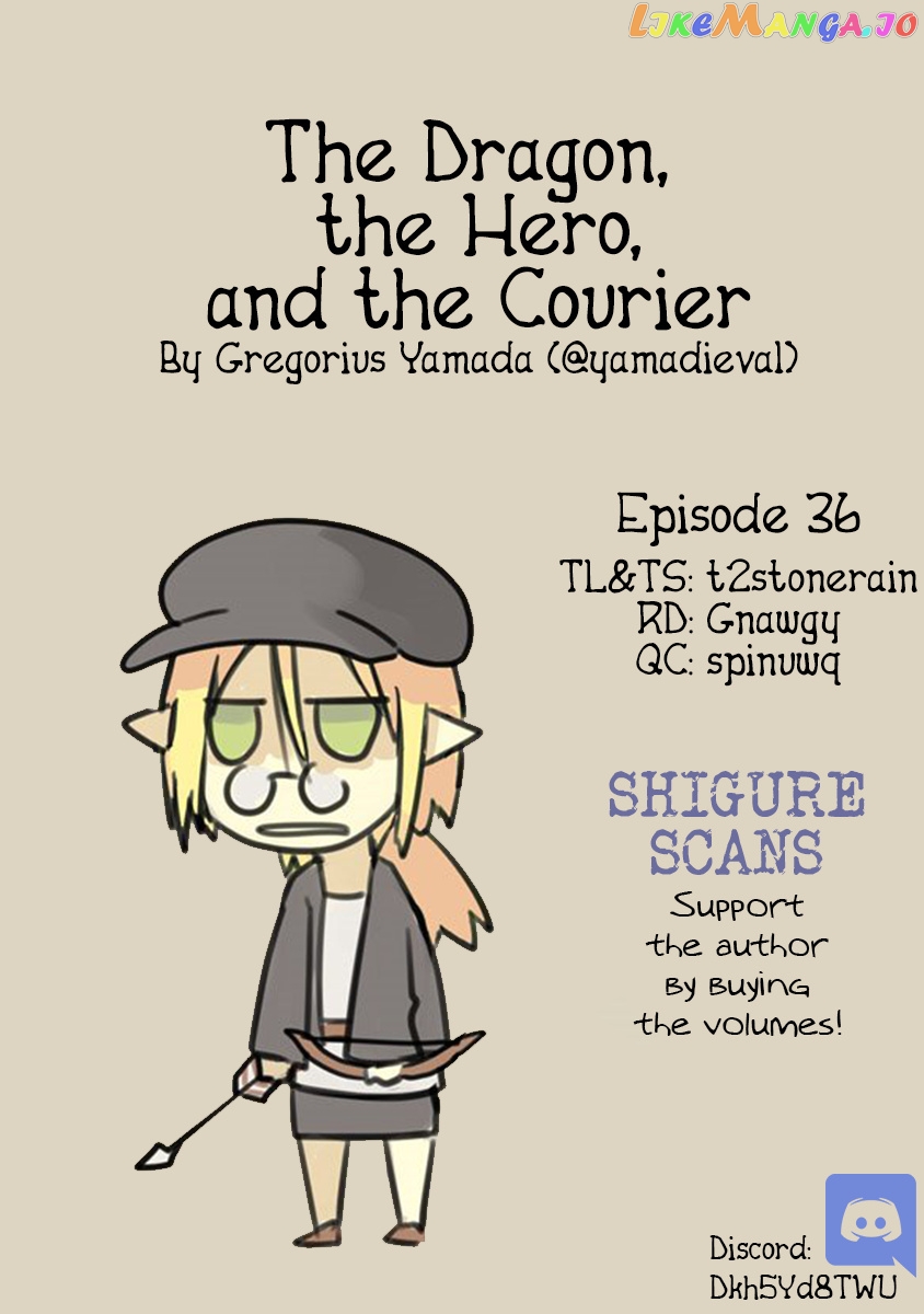 The Dragon, the Hero, and the Courier chapter 36 - page 1