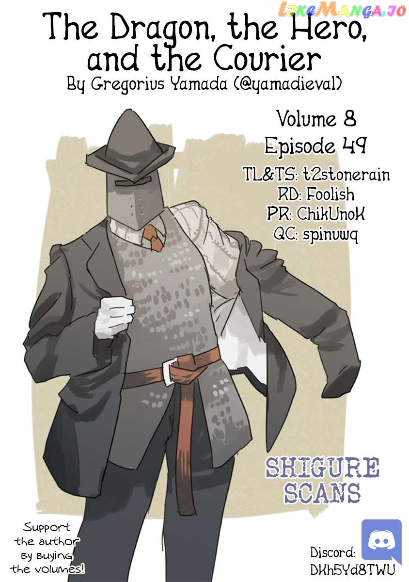 The Dragon, the Hero, and the Courier Chapter 54 - page 1