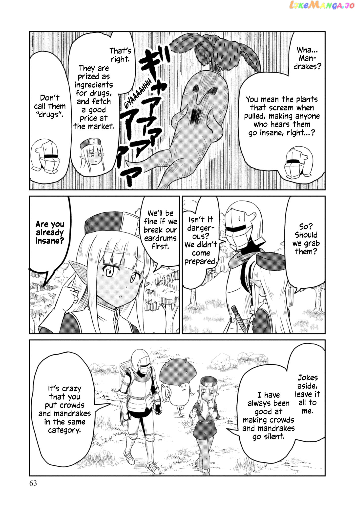 Kono Healer Mendokusai chapter 46 - page 4