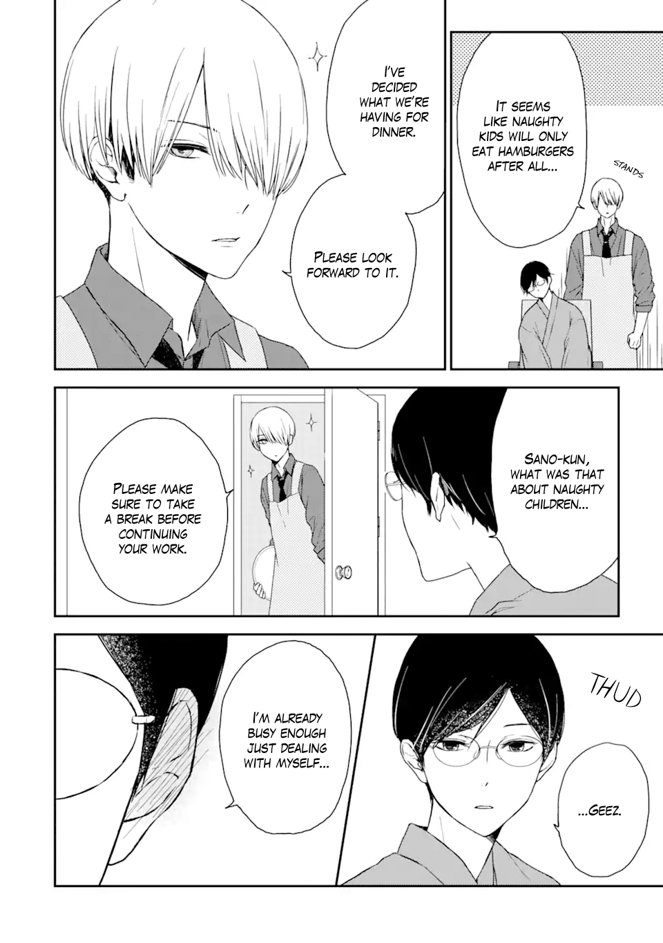 My Housemate Sano-kun Is Just My Editor chapter 1.1 - page 10