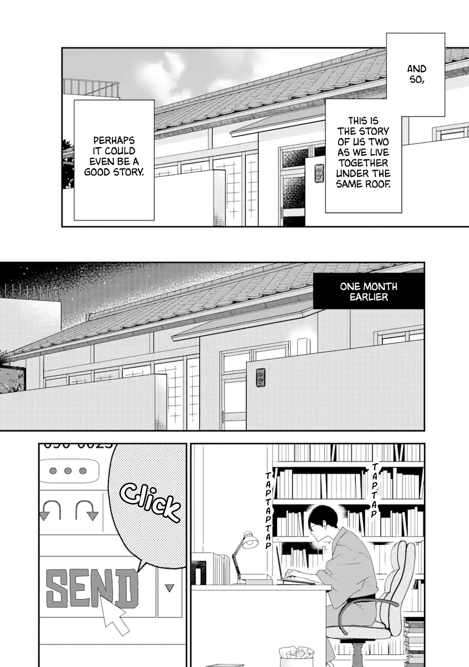 My Housemate Sano-kun Is Just My Editor chapter 1.1 - page 12
