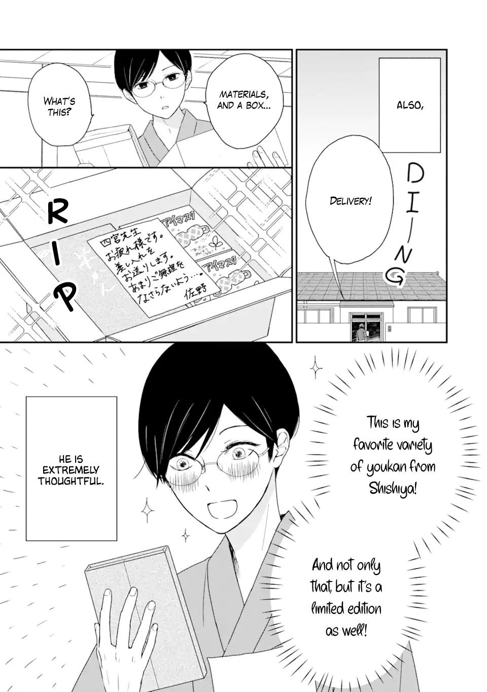 My Housemate Sano-kun Is Just My Editor chapter 1.2 - page 2