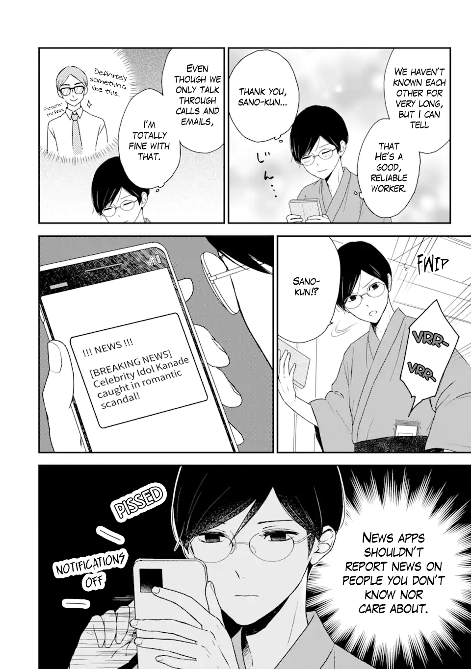 My Housemate Sano-kun Is Just My Editor chapter 1.2 - page 3