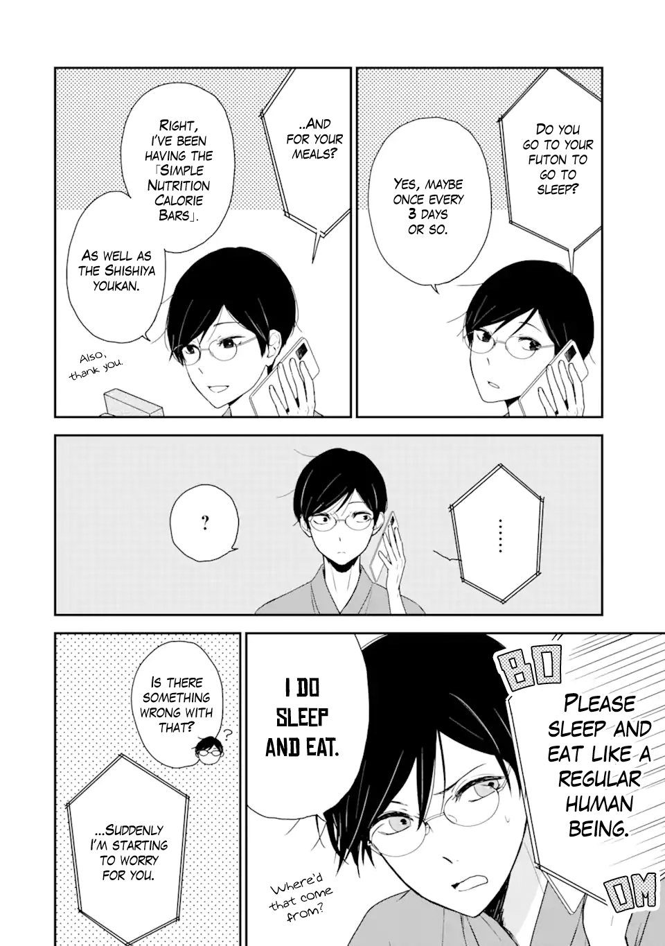 My Housemate Sano-kun Is Just My Editor chapter 1.2 - page 7