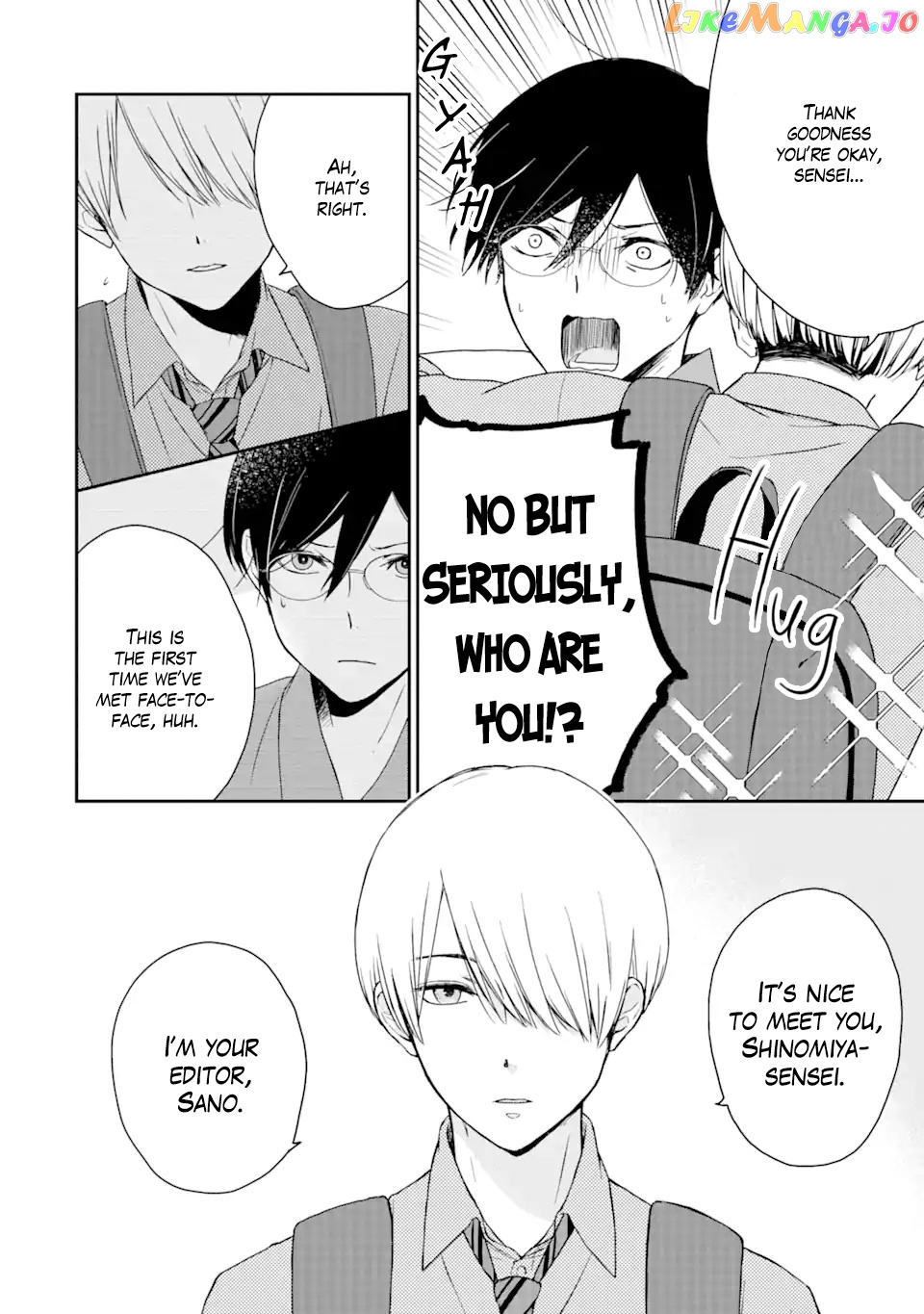 My Housemate Sano-kun Is Just My Editor chapter 1.3 - page 2