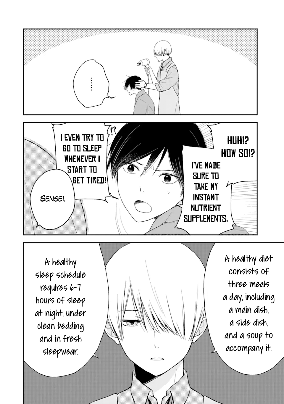 My Housemate Sano-kun Is Just My Editor chapter 1.4 - page 1