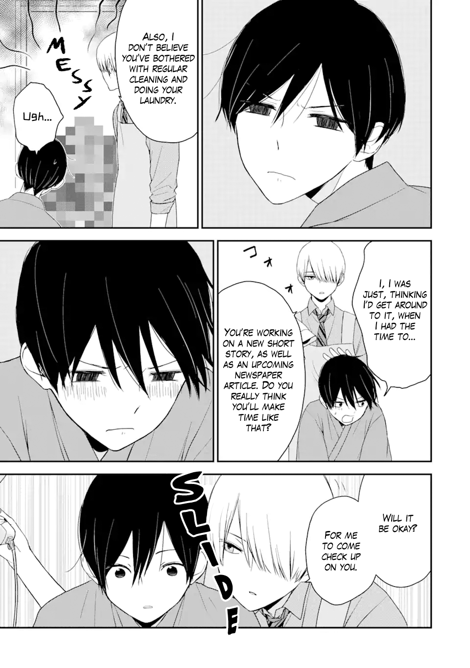 My Housemate Sano-kun Is Just My Editor chapter 1.4 - page 2
