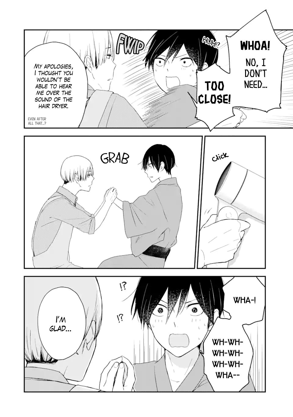 My Housemate Sano-kun Is Just My Editor chapter 1.4 - page 3