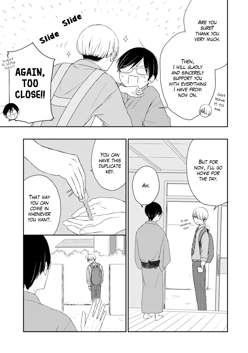 My Housemate Sano-kun Is Just My Editor chapter 1.4 - page 6