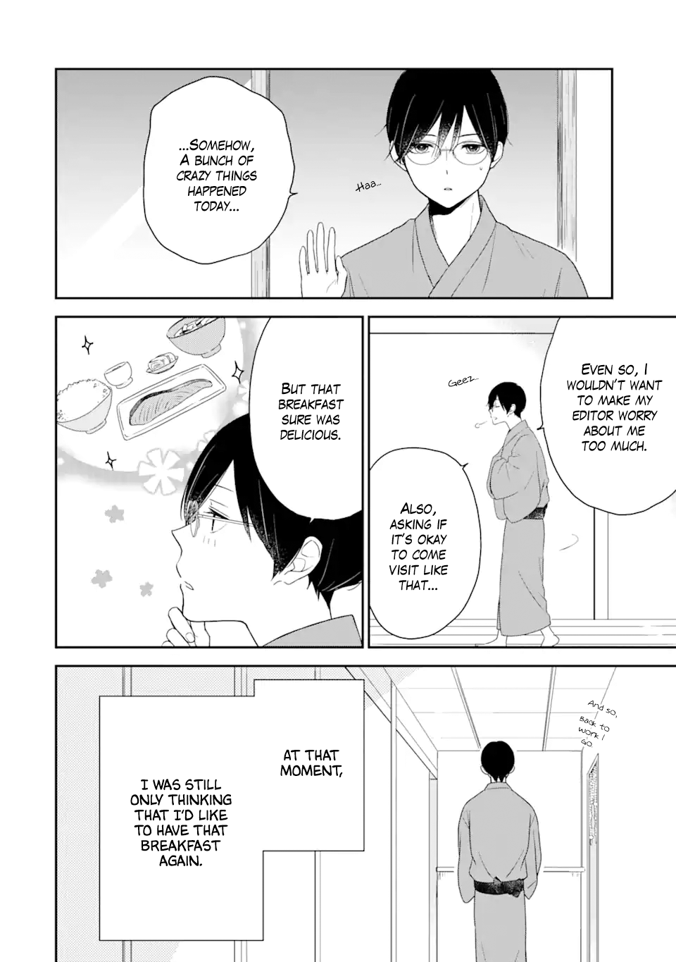 My Housemate Sano-kun Is Just My Editor chapter 1.4 - page 7
