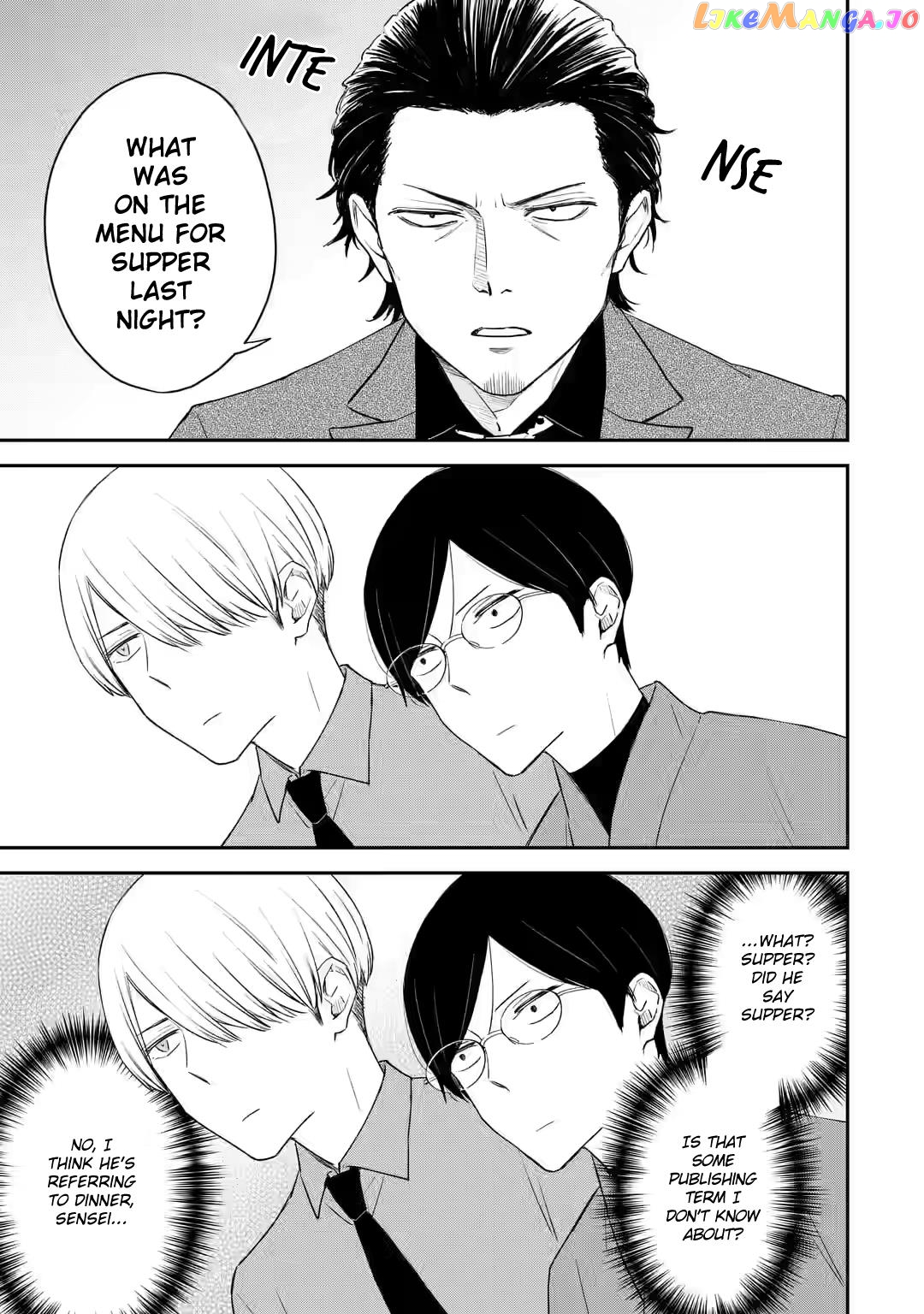 My Housemate Sano-kun Is Just My Editor chapter 17.1 - page 9