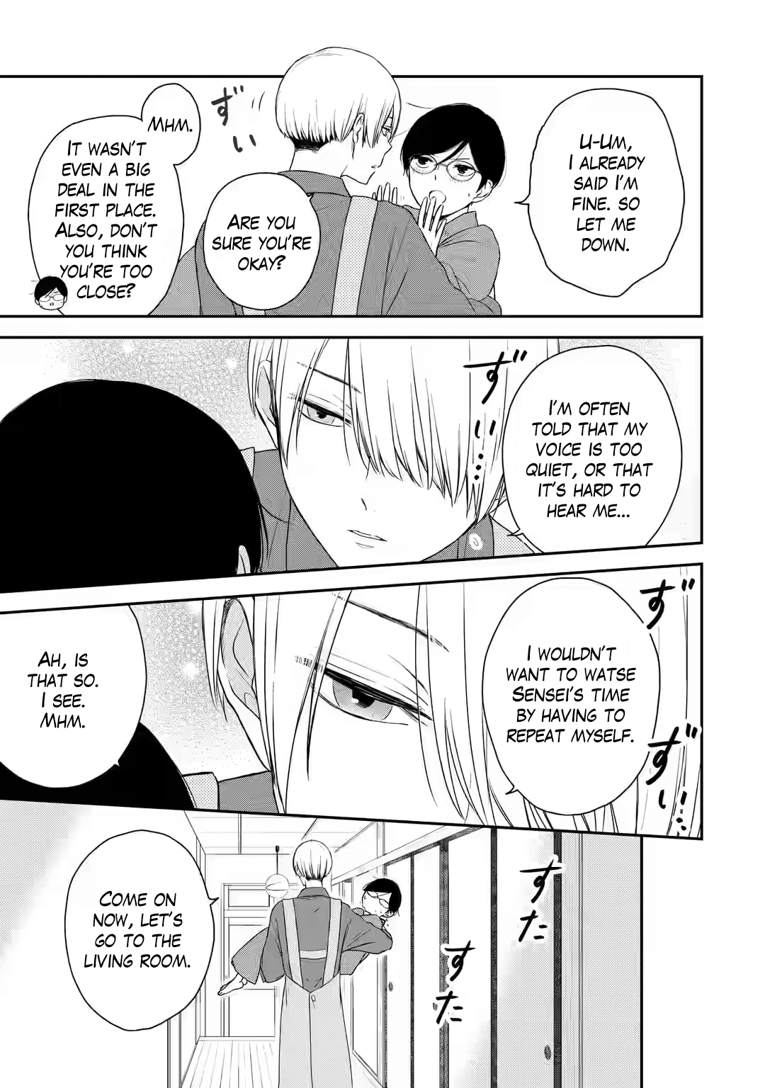 My Housemate Sano-kun Is Just My Editor chapter 2.2 - page 4