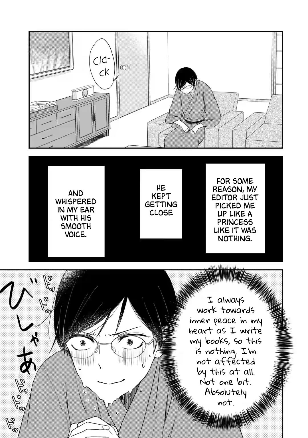 My Housemate Sano-kun Is Just My Editor chapter 2.2 - page 6