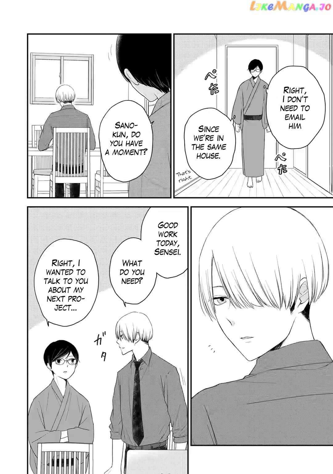 My Housemate Sano-kun Is Just My Editor chapter 2.3 - page 2