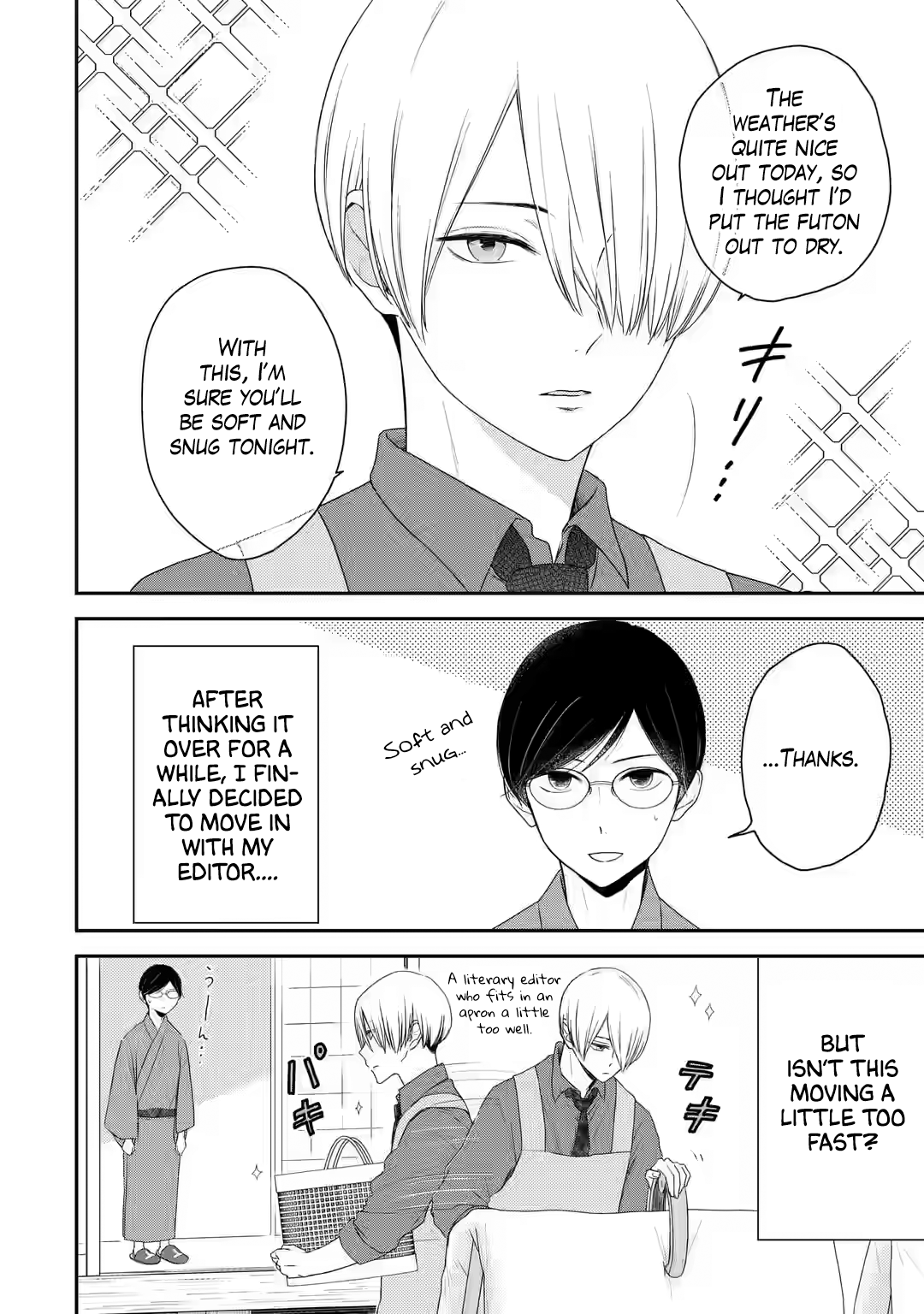 My Housemate Sano-kun Is Just My Editor chapter 3.1 - page 2