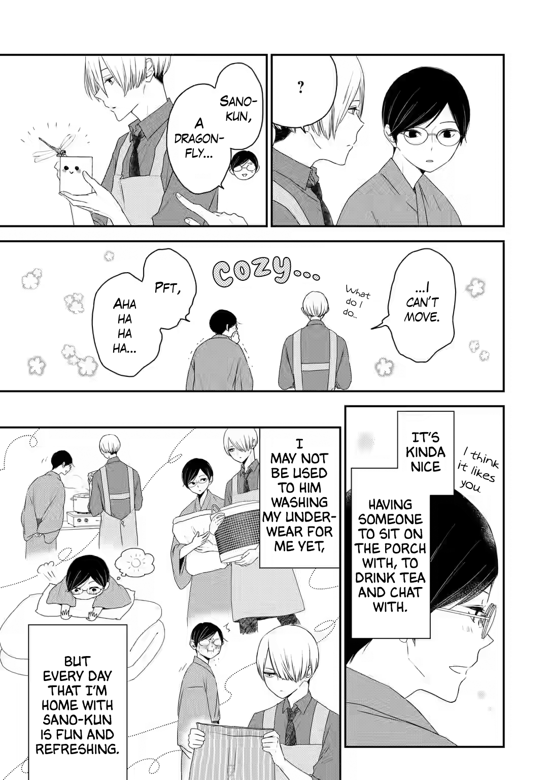 My Housemate Sano-kun Is Just My Editor chapter 3.1 - page 5