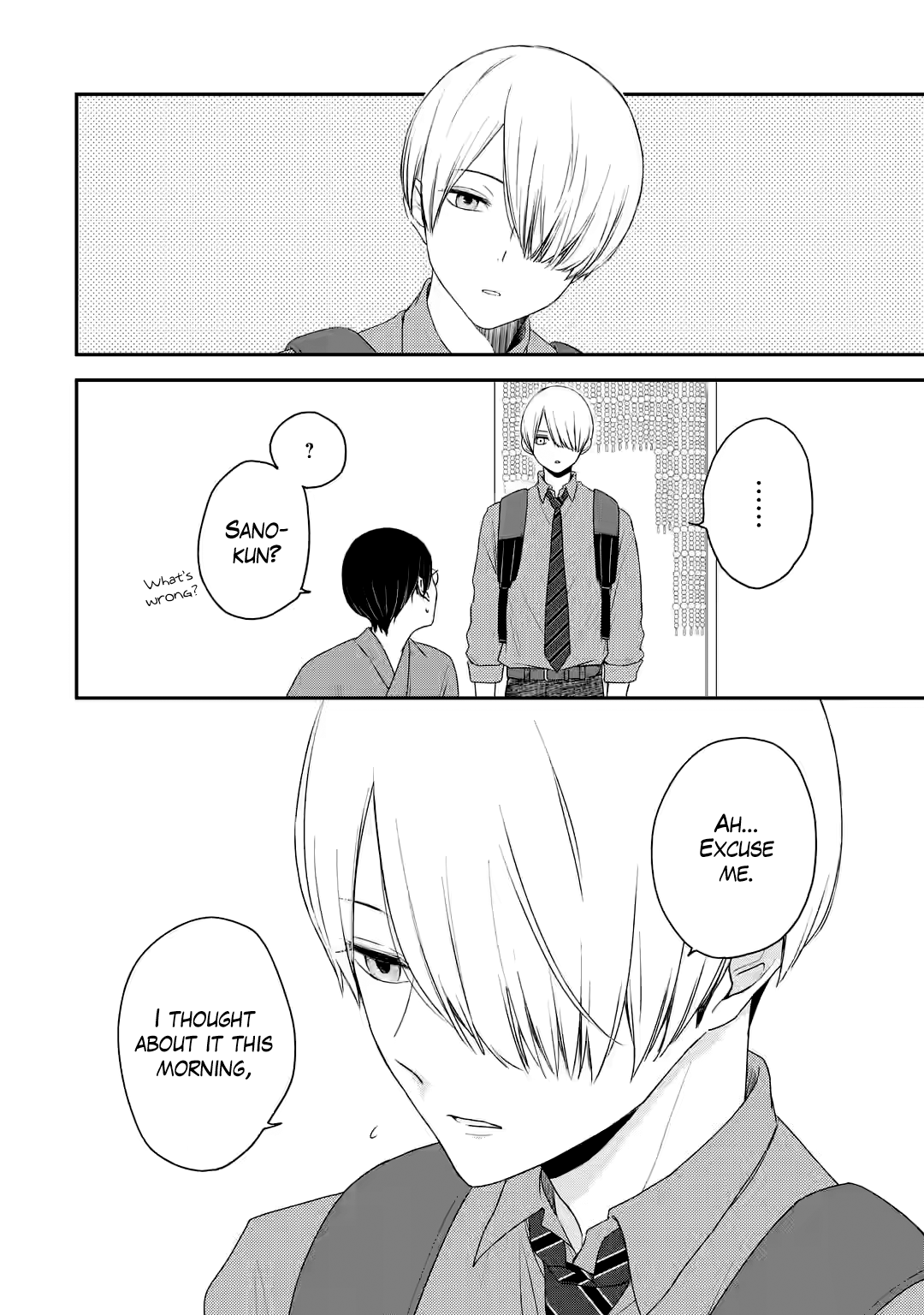 My Housemate Sano-kun Is Just My Editor chapter 3.2 - page 8