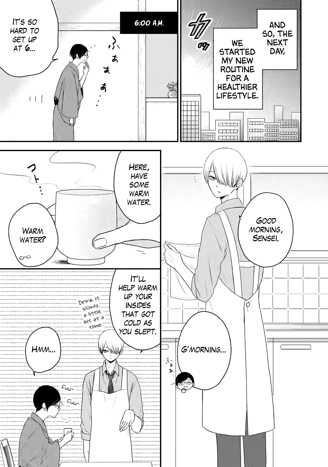 My Housemate Sano-kun Is Just My Editor chapter 4 - page 11