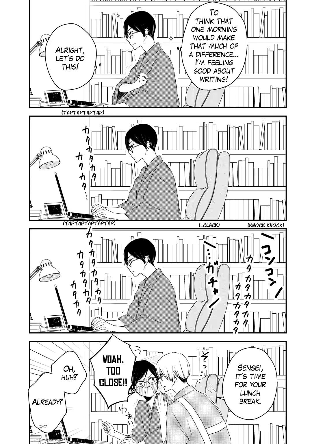 My Housemate Sano-kun Is Just My Editor chapter 4 - page 13