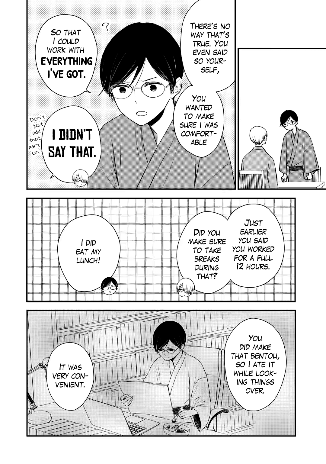 My Housemate Sano-kun Is Just My Editor chapter 4 - page 2