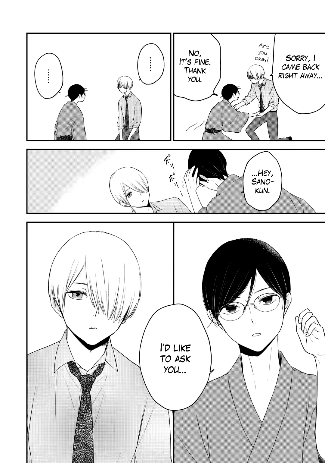 My Housemate Sano-kun Is Just My Editor chapter 4 - page 28