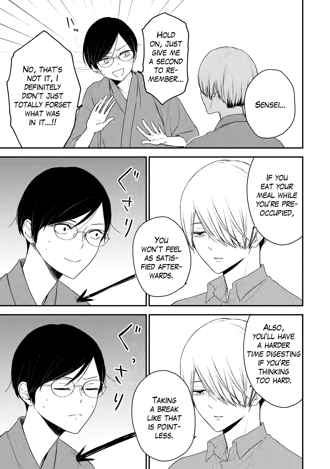 My Housemate Sano-kun Is Just My Editor chapter 4 - page 5