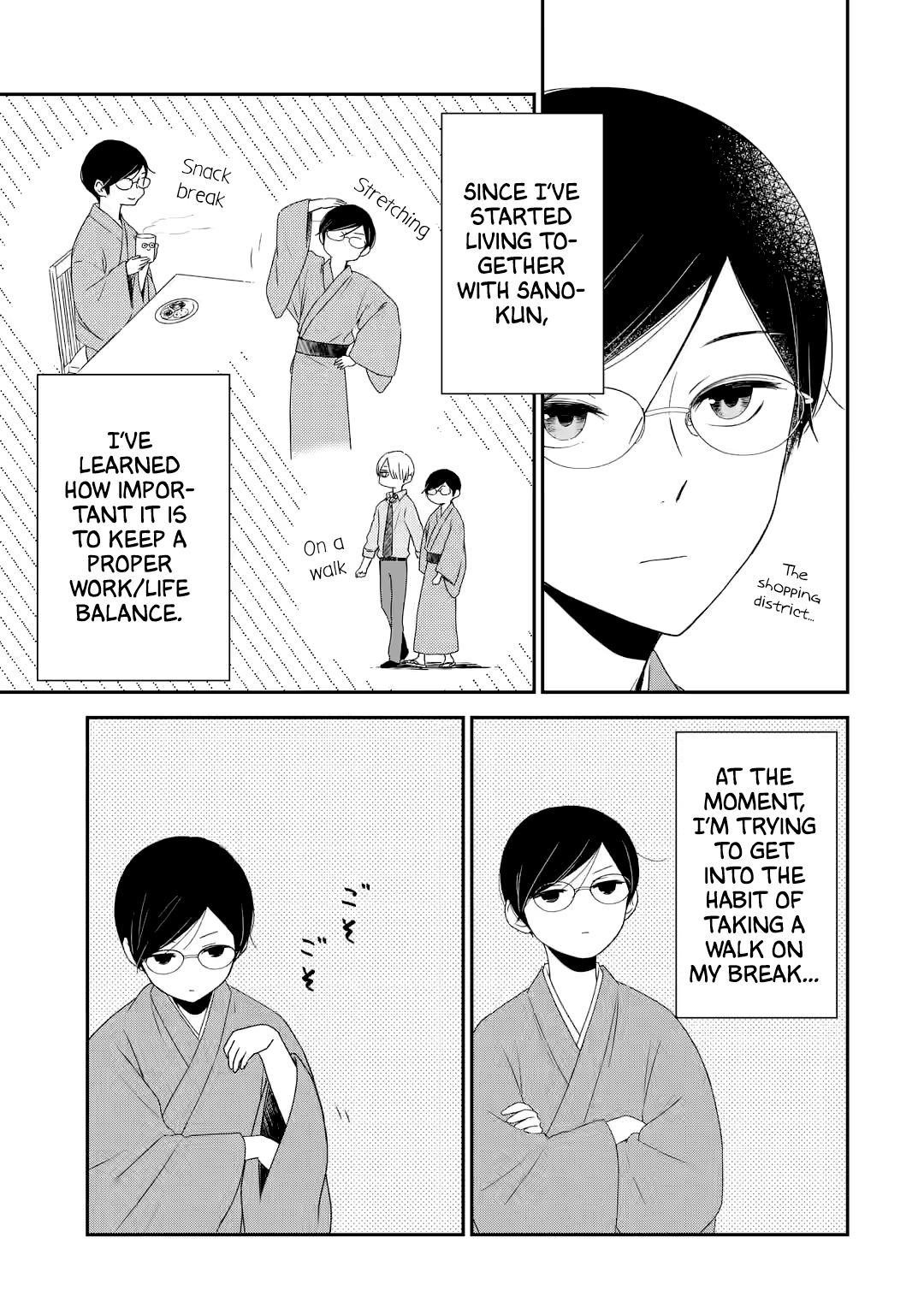 My Housemate Sano-kun Is Just My Editor chapter 6 - page 7