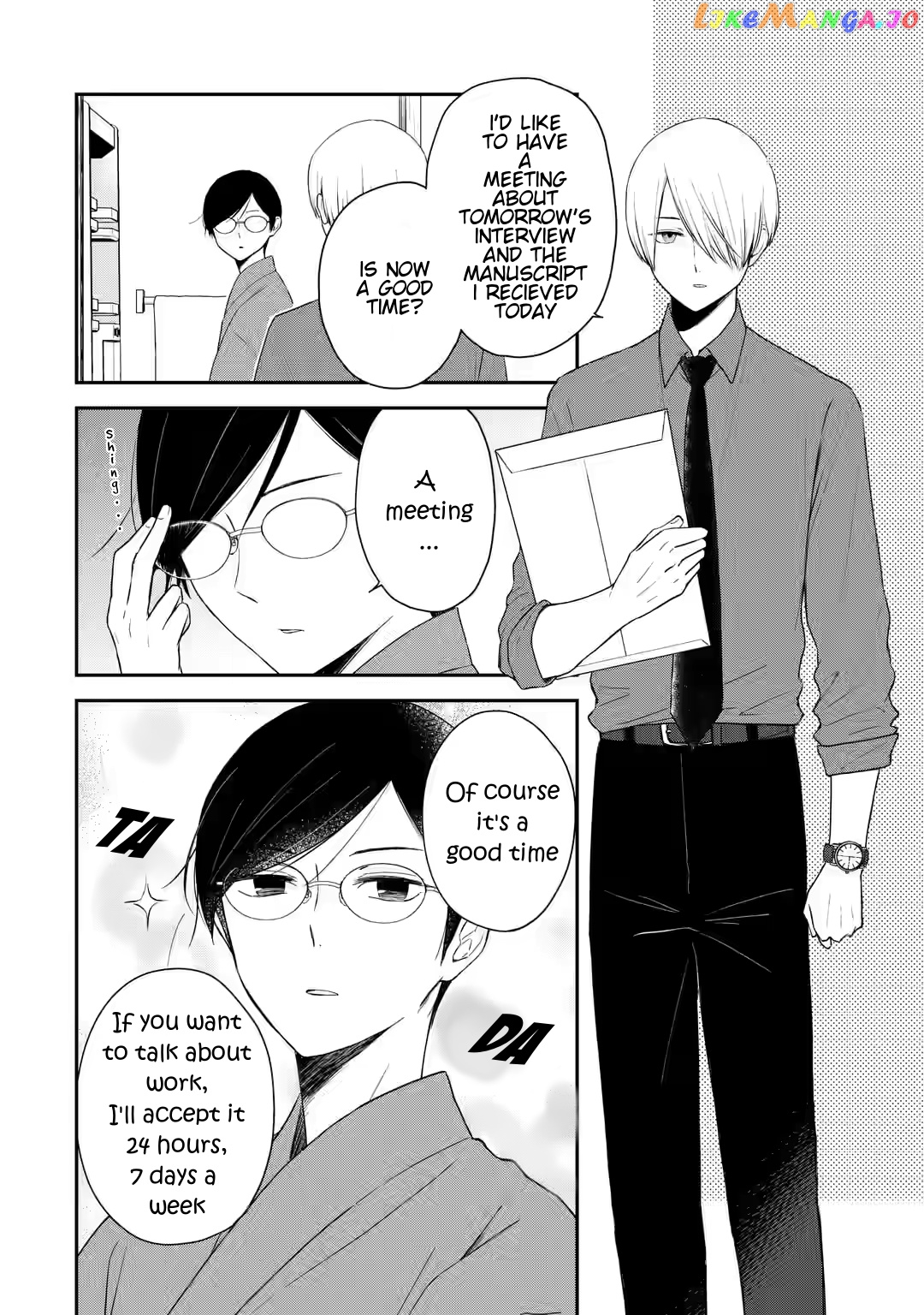 My Housemate Sano-kun Is Just My Editor chapter 7.1 - page 4