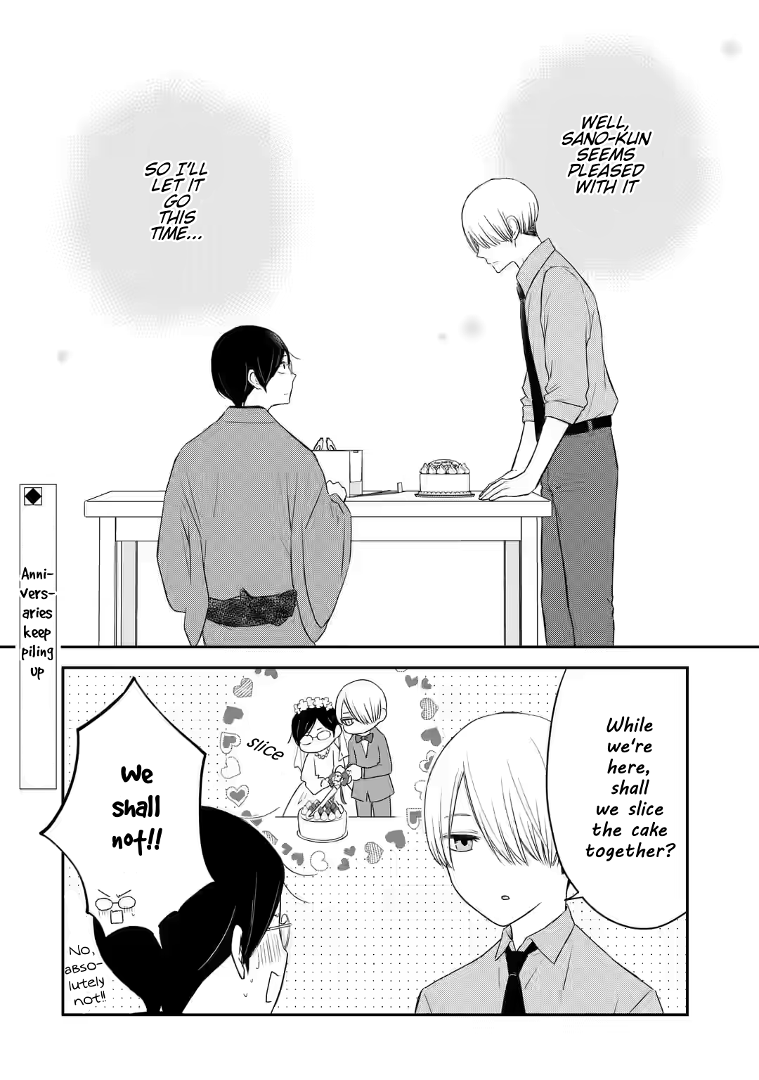 My Housemate Sano-kun Is Just My Editor chapter 12 - page 32