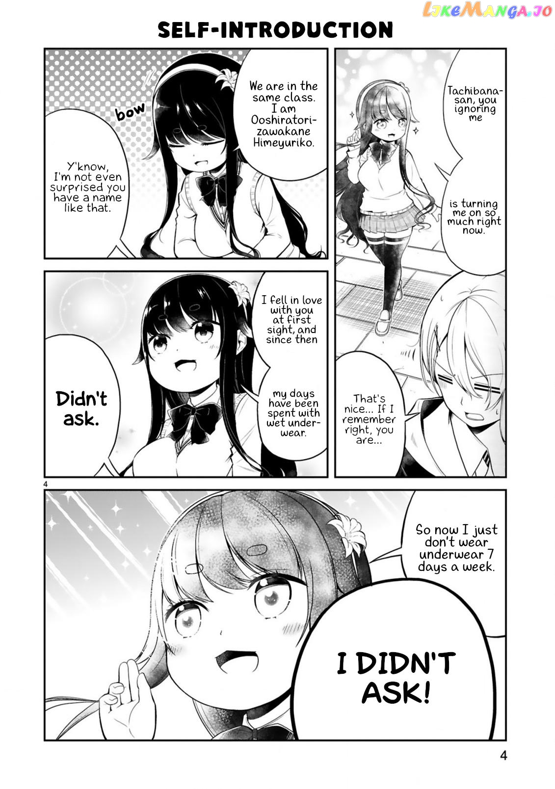Kuchi Ni Dashitemo Yoroshii Desuka? chapter 1 - page 5