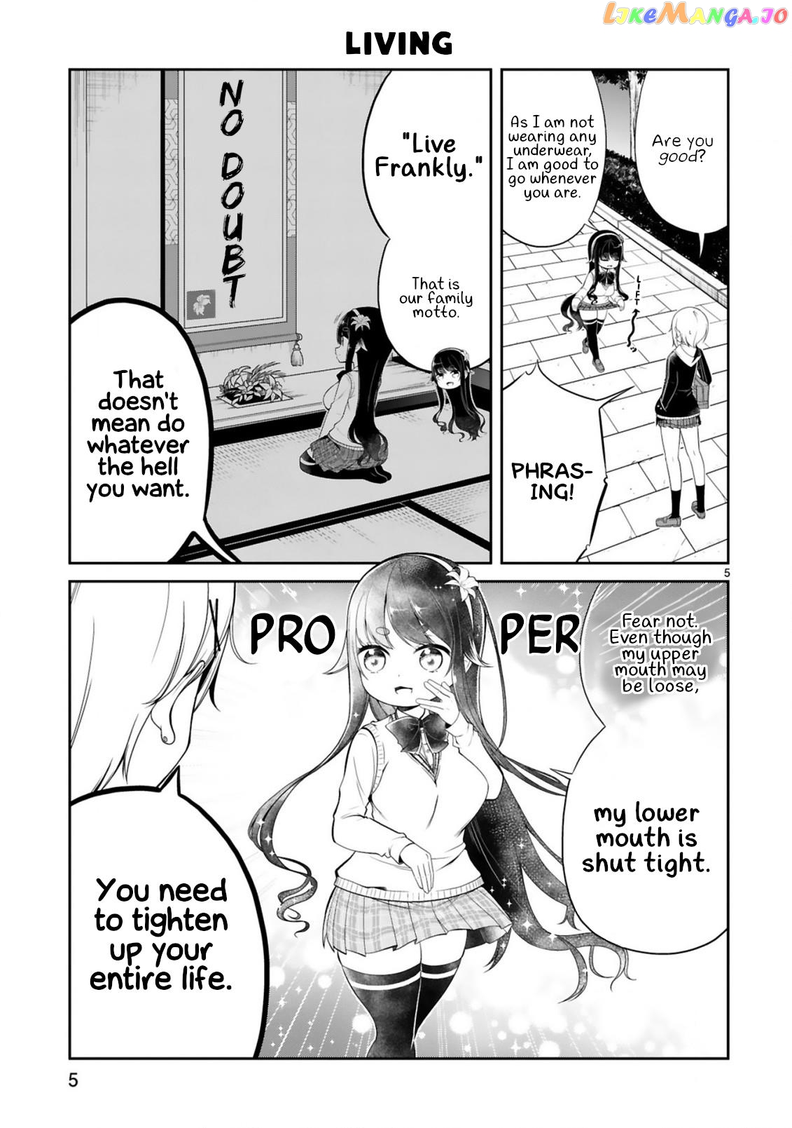 Kuchi Ni Dashitemo Yoroshii Desuka? chapter 1 - page 6