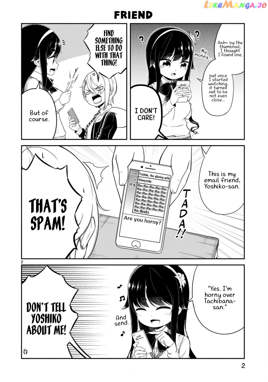 Kuchi Ni Dashitemo Yoroshii Desuka? chapter 2 - page 2