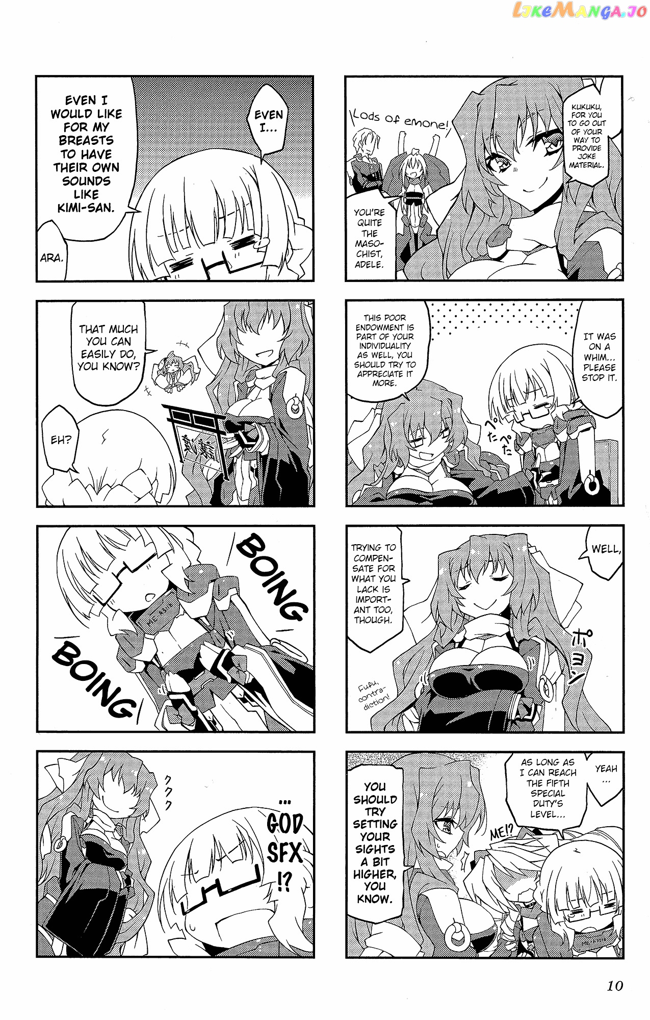 Kyoukai Senjou no Horizon - Official 4koma Anthology chapter 1 - page 10