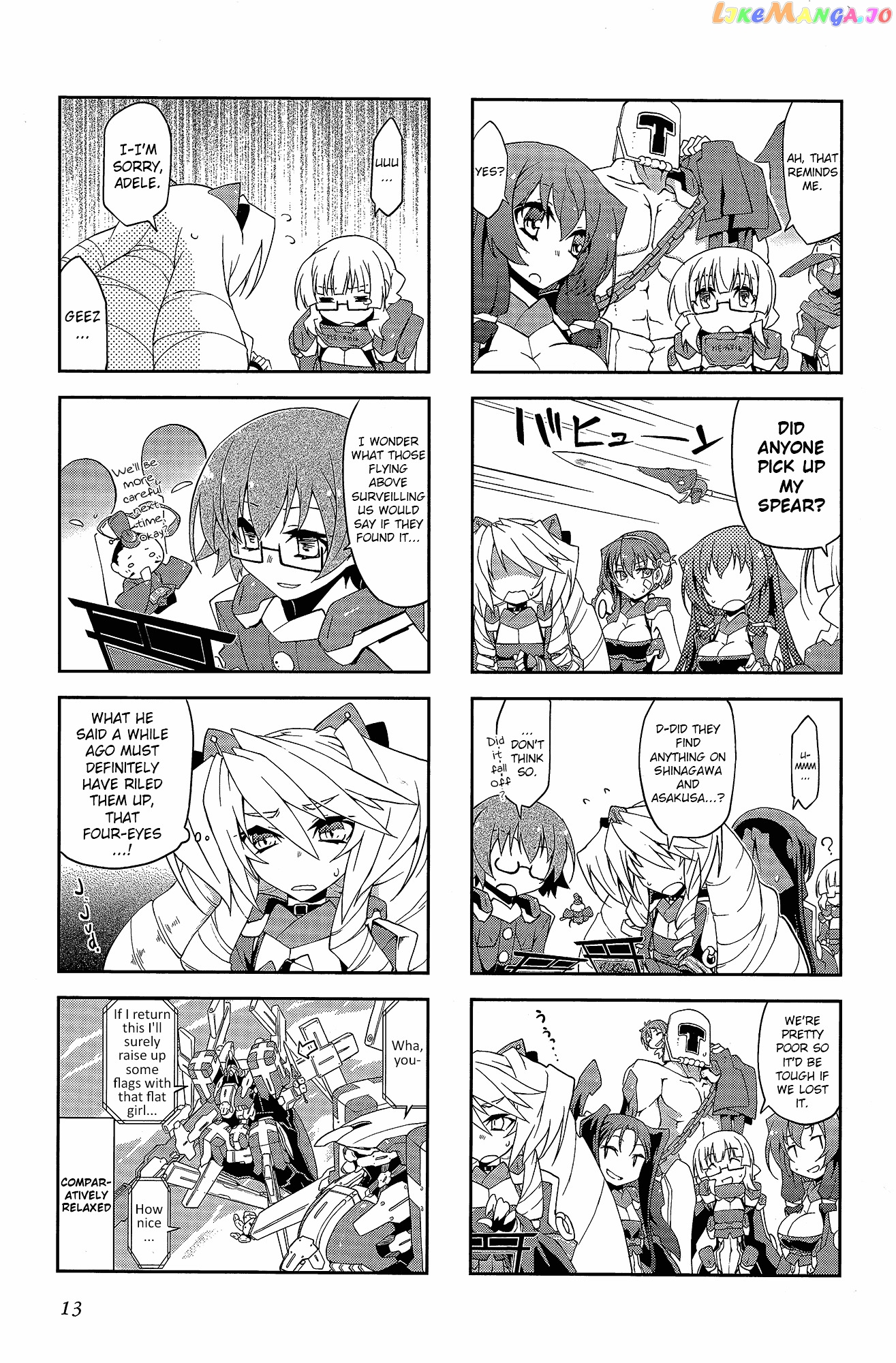 Kyoukai Senjou no Horizon - Official 4koma Anthology chapter 1 - page 13