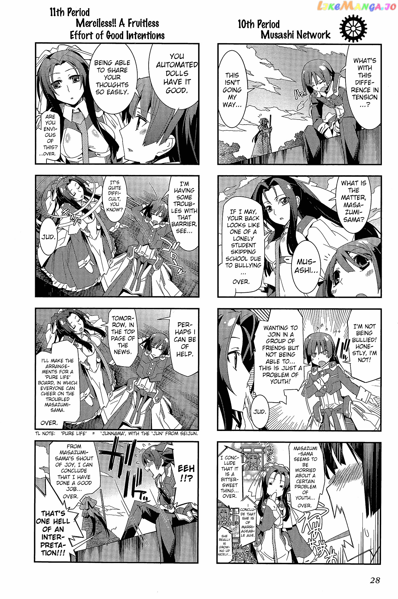 Kyoukai Senjou no Horizon - Official 4koma Anthology chapter 1 - page 28