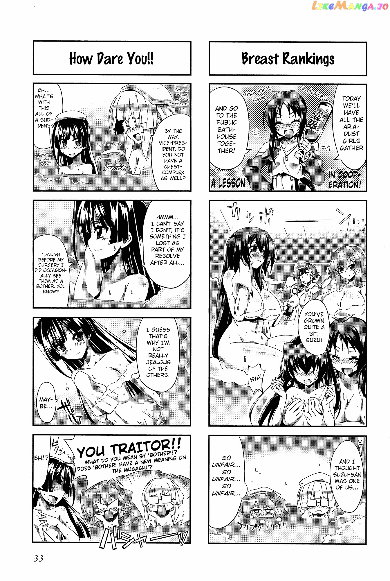 Kyoukai Senjou no Horizon - Official 4koma Anthology chapter 1 - page 33