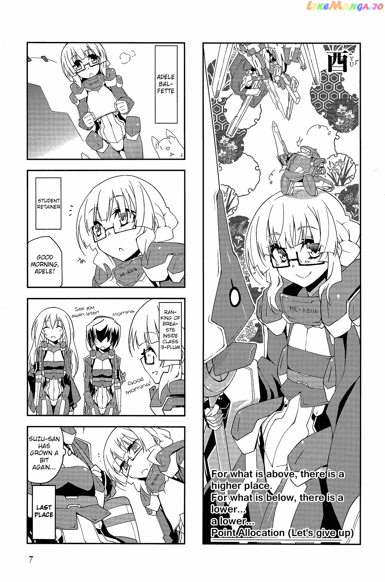 Kyoukai Senjou no Horizon - Official 4koma Anthology chapter 1 - page 7