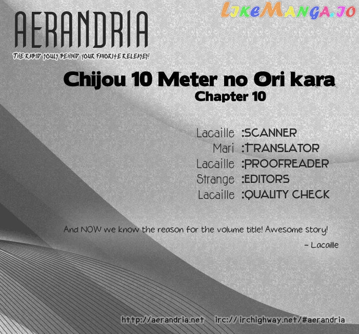 Chijou 10 Meter no Ori kara chapter 10 - page 2