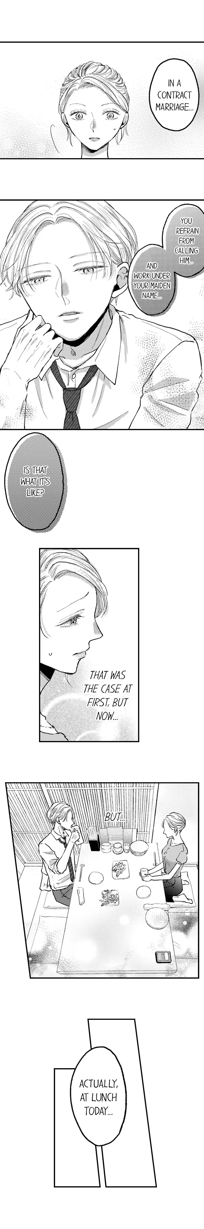 A Contract Marriage Our Bodies Love ~ No Divorcing Tonight ~ chapter 55 - page 9